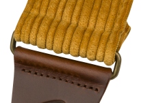 Curea chitară Fender Corduroy Strap Blaze Gold 2"