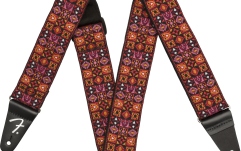Curea chitară Fender Festival Strap Red Mosaic 2"