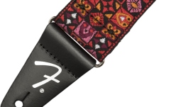 Curea chitară Fender Festival Strap Red Mosaic 2"