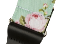 Curea chitară Fender Floral Strap Surf Green 2"