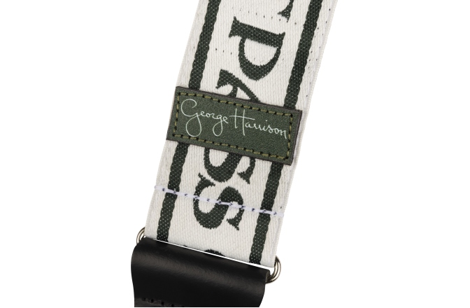 Curea chitară Fender George Harrison White/Black 2''