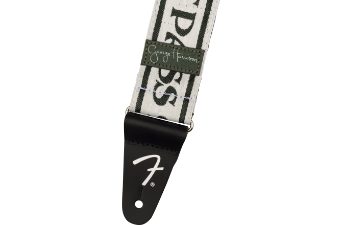 Curea chitară Fender George Harrison White/Black 2''