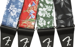 Curea chitară Fender Hawaiian Strap 2" Green Floral