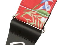 Curea chitară Fender Hawaiian Strap 2" Red Floral