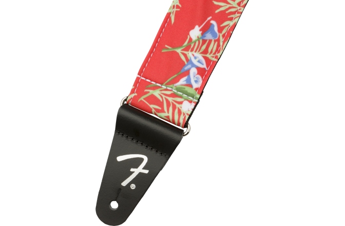 Curea chitară Fender Hawaiian Strap 2" Red Floral