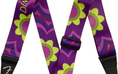Curea chitară Fender J Mascis Strap Magenta Flower 2''