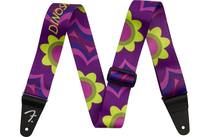 Curea chitară Fender J Mascis Strap Magenta Flower 2''
