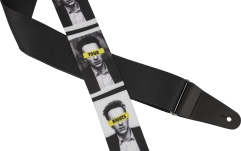 Curea chitară Fender Joe Strummer Know Your Rights Black/White 2"