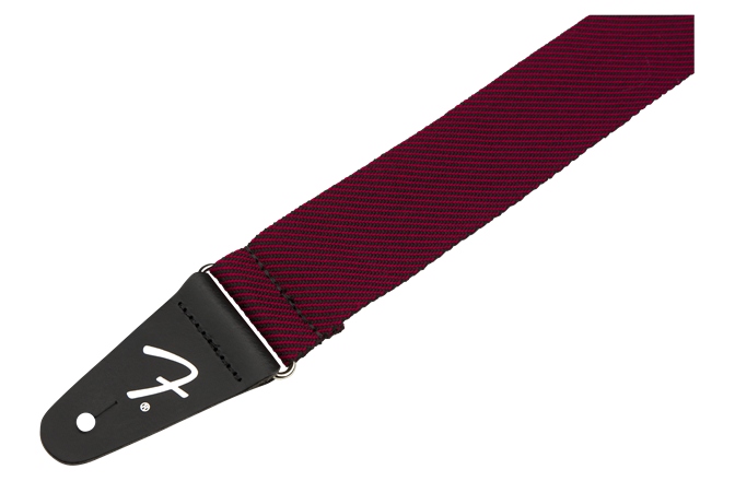Curea chitară Fender Modern Tweed Strap Black/Red 2"
