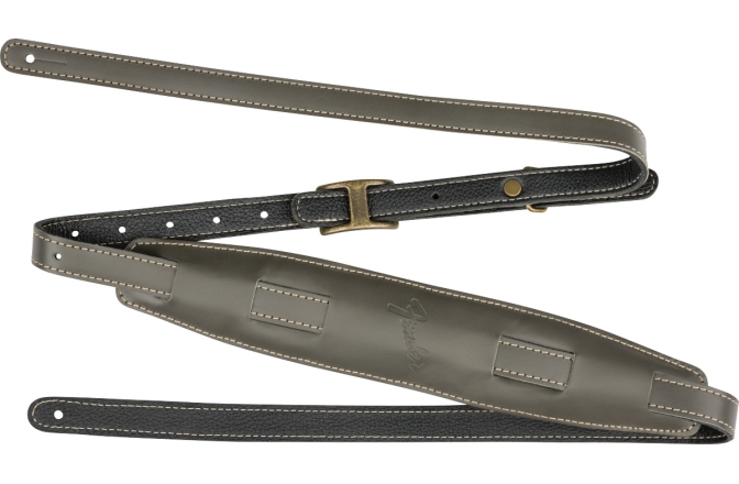 Curea chitară Fender Mustang Saddle Strap Gray 2.25"