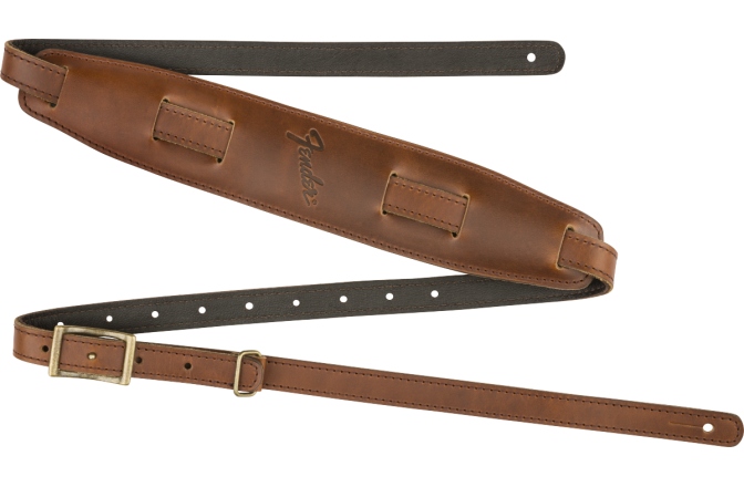 Curea chitară Fender Mustang Saddle Strap Standard Cognac 2.25"