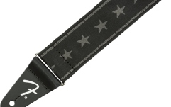 Curea chitară Fender Nylon Stars and Stripes Strap Black/Grey 2"