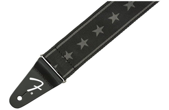 Curea chitară Fender Nylon Stars and Stripes Strap Black/Grey 2"