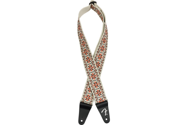 Pasadena Woven Strap Lattice Orange 2"