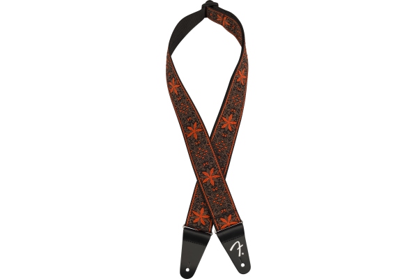 Pasadena Woven Strap Orange Wallflower 2"