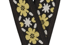 Curea chitară Fender Pasadena Woven Strap Yellow Clover 2"