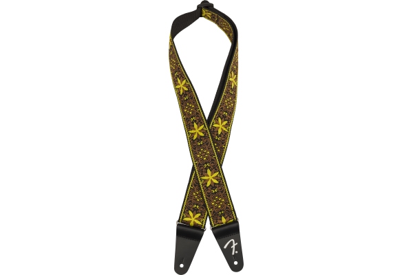 Pasadena Woven Strap Yellow Wallflower 2"