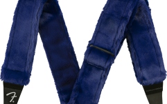 Curea chitară Fender Poodle Plush Strap Blue