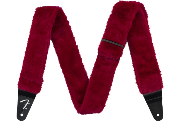 Poodle Plush Strap Red