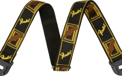 Curea chitară Fender Quick Grip Locking End Strap B / Y- B Monogram 2"