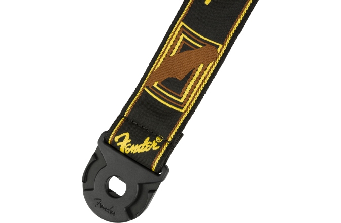 Curea chitară Fender Quick Grip Locking End Strap B / Y- B Monogram 2"