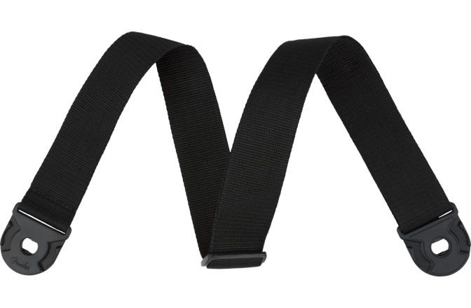 Curea chitară Fender Quick Grip Locking End Strap Black Polypro 2"