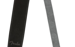 Curea chitară Fender Reversible Suede Strap Black/Grey 2"