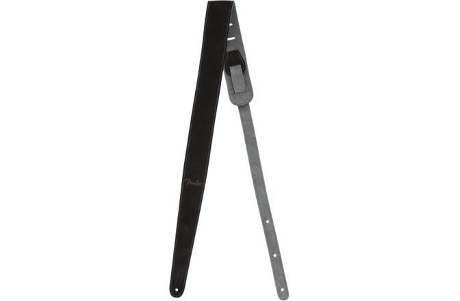 Curea chitară Fender Reversible Suede Strap Black/Grey 2"