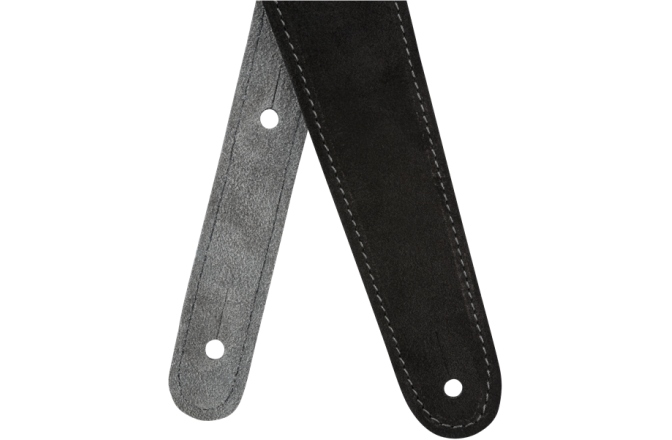 Curea chitară Fender Reversible Suede Strap Black/Grey 2"
