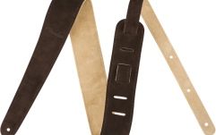 Curea chitară Fender Reversible Suede Strap Brown/Tan 2"