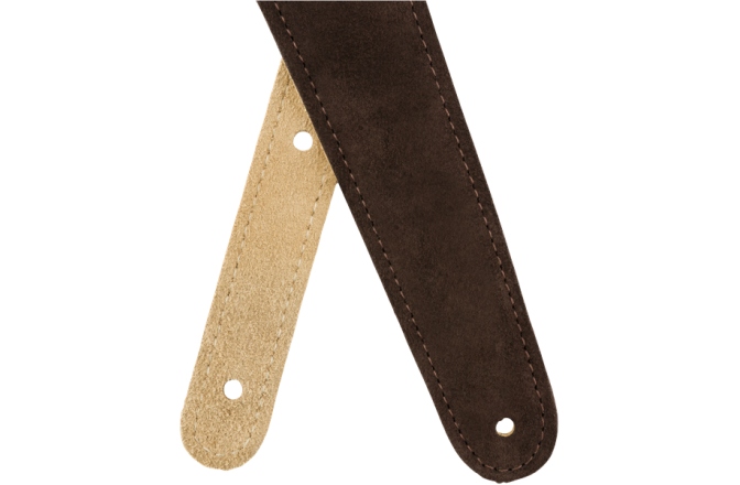 Curea chitară Fender Reversible Suede Strap Brown/Tan 2"