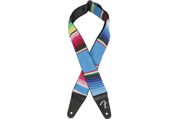 Serape Strap Blue Multi 2"
