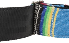 Curea chitară Fender Serape Strap Blue Multi 2"