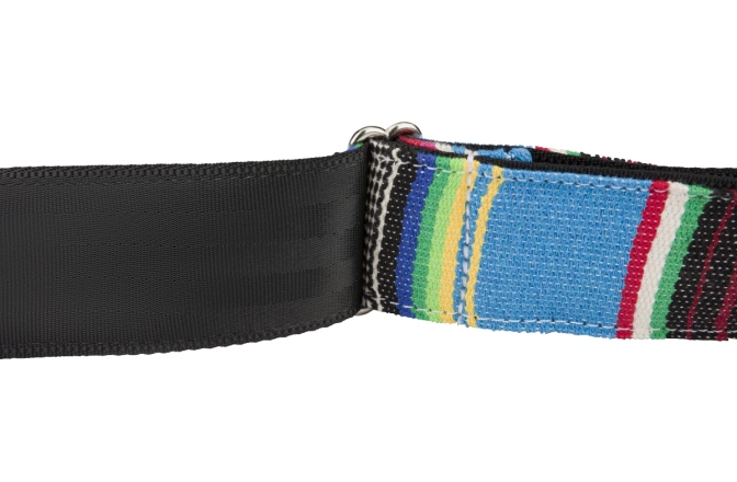 Curea chitară Fender Serape Strap Blue Multi 2"