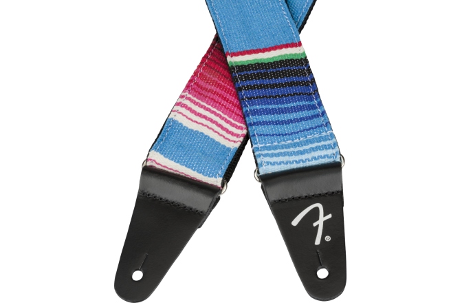 Curea chitară Fender Serape Strap Blue Multi 2"