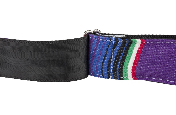 Curea chitară Fender Serape Strap Purple Multi 2"