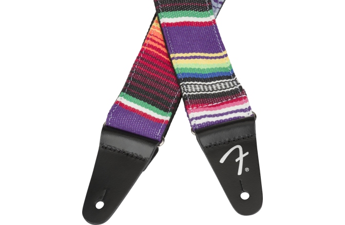 Curea chitară Fender Serape Strap Purple Multi 2"