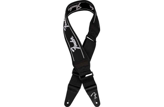 Curea chitară Fender Swell Neoprene Logo Strap Running Logo 