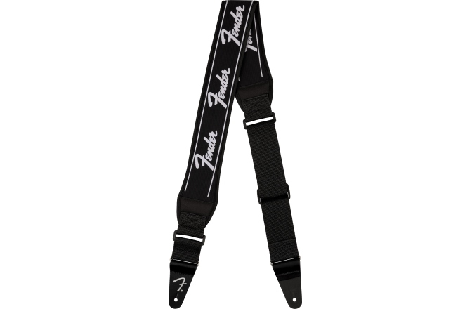 Curea chitară Fender Swell Neoprene Logo Strap Running Logo 