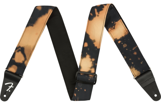 Curea chitară Fender Tie Dye Acid Wash Strap Black 2"