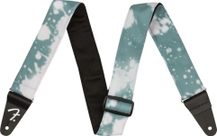 Curea chitară Fender Tie Dye Acid Wash Strap Teal 2"