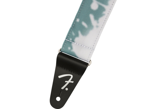 Curea chitară Fender Tie Dye Acid Wash Strap Teal 2"