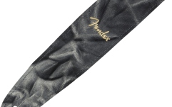 Curea chitară Fender Tie Dye Leather Strap Black 2"