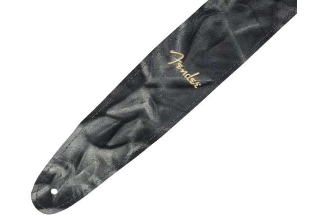 Curea chitară Fender Tie Dye Leather Strap Black 2"