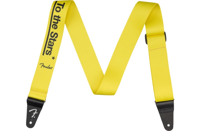 Curea chitară Fender Tom DeLonge To The Stars Strap Graffiti Yellow
