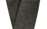 Curea chitară Fender Tooled Leather Guitar Strap Black 2"