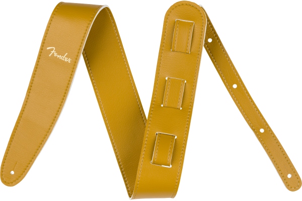 Vegan Leather Strap Butterscotch 2.5" Microfiber