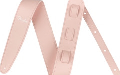 Curea chitară Fender Vegan Leather Strap Shell Pink 2.5" Microfiber
