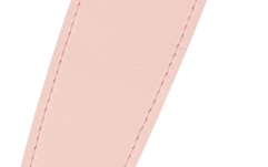 Curea chitară Fender Vegan Leather Strap Shell Pink 2.5" Microfiber