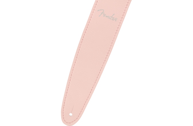 Curea chitară Fender Vegan Leather Strap Shell Pink 2.5" Microfiber